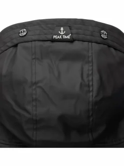 Peak Time Jacken & Westen*Damen Regenjacke - L60042 schwarz uni