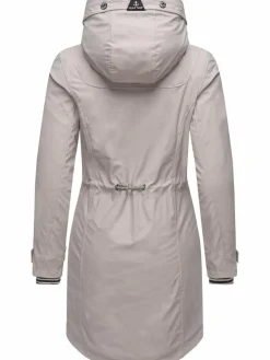 Peak Time Jacken & Westen*Damen Regenjacke - L60042 kitt uni