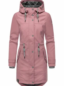 Peak Time Jacken & Westen*Damen Regenjacke - L60042 rosa uni
