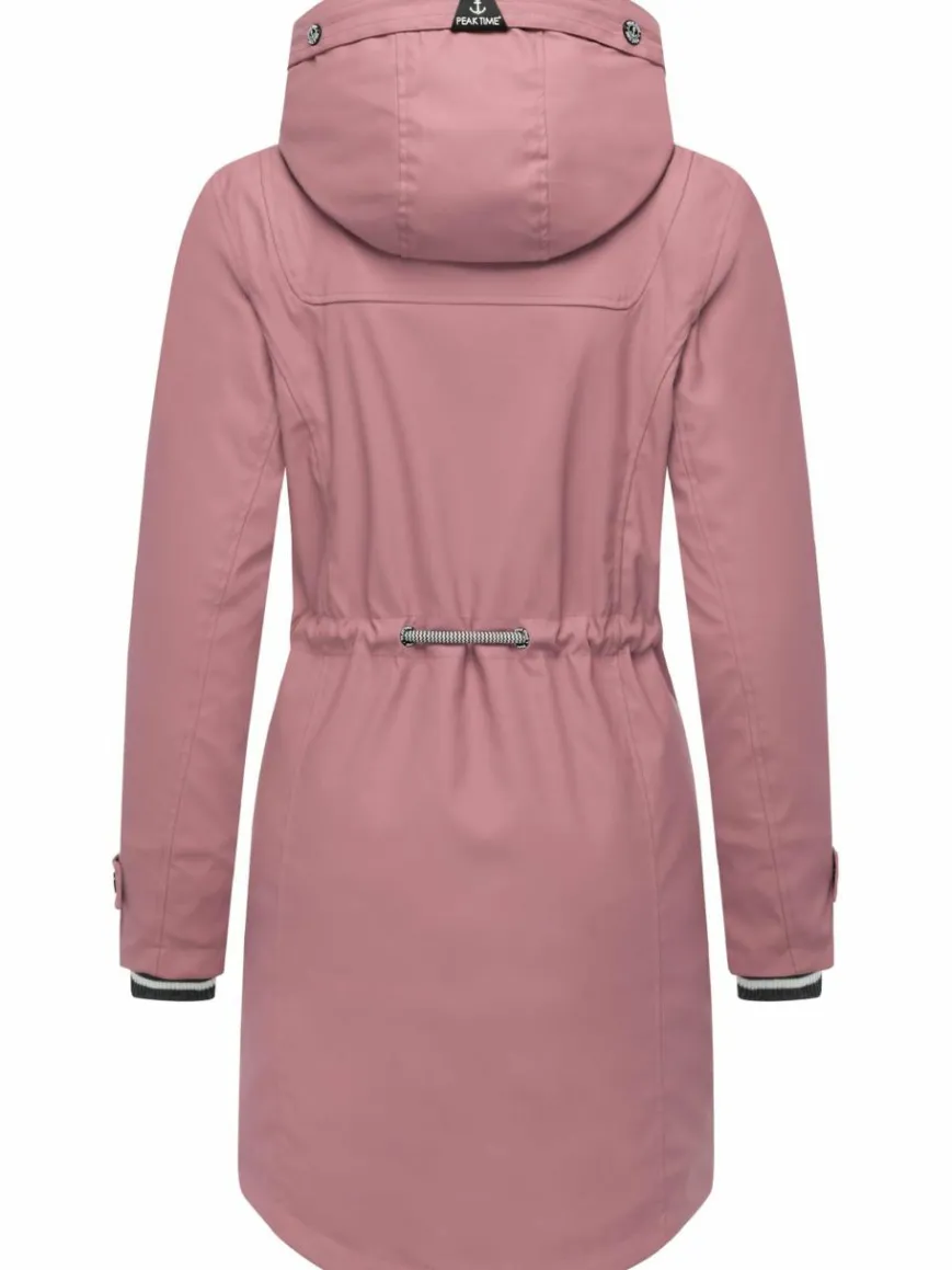 Peak Time Jacken & Westen*Damen Regenjacke - L60042 rosa uni
