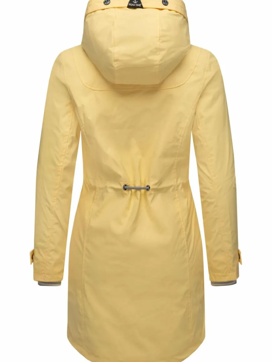 Peak Time Jacken & Westen*Damen Regenjacke - L60042 zitrone uni