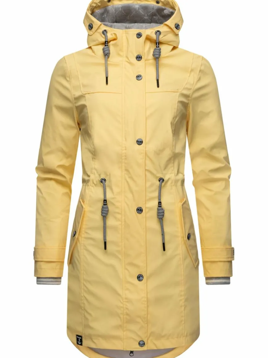 Peak Time Jacken & Westen*Damen Regenjacke - L60042 zitrone uni