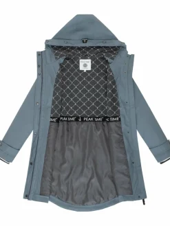 Peak Time Jacken & Westen*Damen Regenjacke - L60042 denim uni