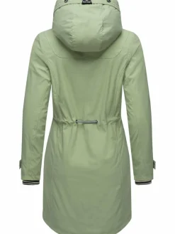 Peak Time Jacken & Westen*Damen Regenjacke - L60042 grün uni