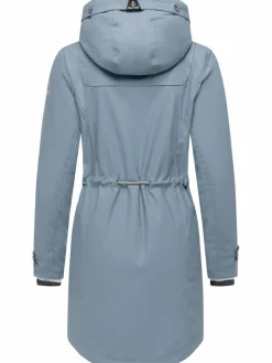Peak Time Jacken & Westen*Damen Regenjacke - L60042 hellblau uni