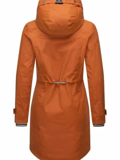 Peak Time Jacken & Westen*Damen Regenjacke - L60042 braun uni