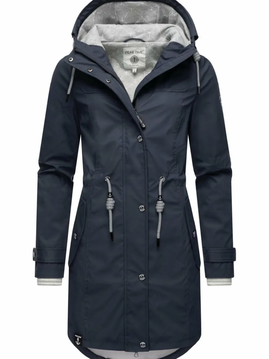 Peak Time Jacken & Westen*Damen Regenjacke - L60042 terra uni