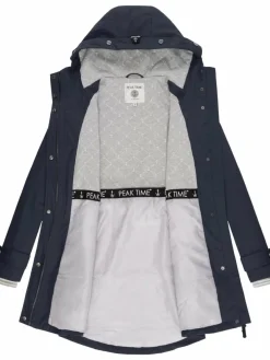 Peak Time Jacken & Westen*Damen Regenjacke - L60042 terra uni