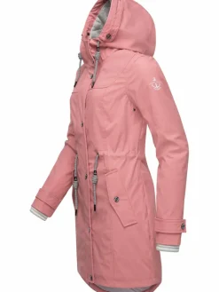 Peak Time Jacken & Westen*Damen Regenjacke - L60042 altrosa uni