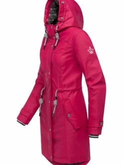 Peak Time Jacken & Westen*Damen Regenjacke - L60042 pink uni