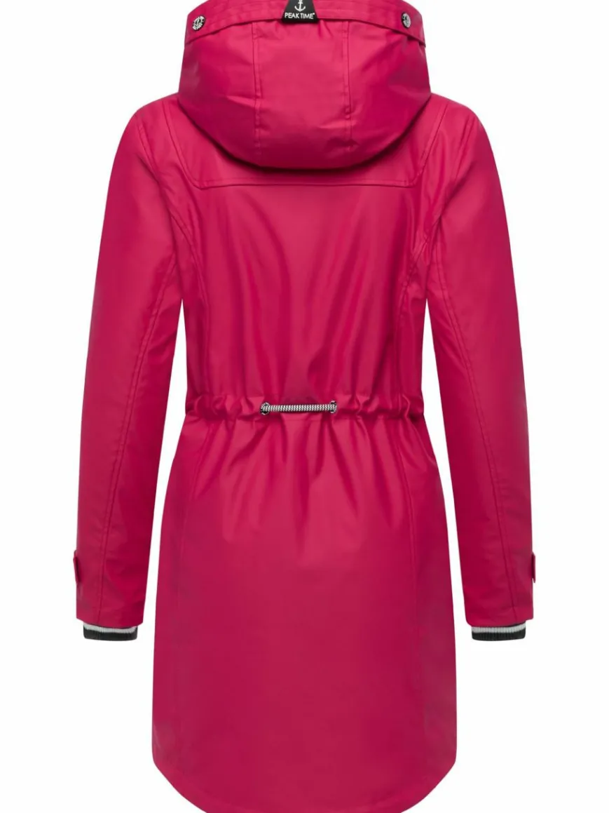 Peak Time Jacken & Westen*Damen Regenjacke - L60042 pink uni