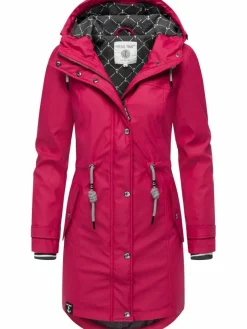 Peak Time Jacken & Westen*Damen Regenjacke - L60042 pink uni