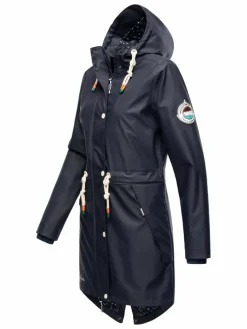 Navahoo Jacken & Westen*Damen Regenjacke - Tropical Storm OO marine uni