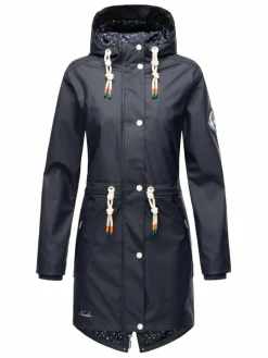 Navahoo Jacken & Westen*Damen Regenjacke - Tropical Storm OO marine uni