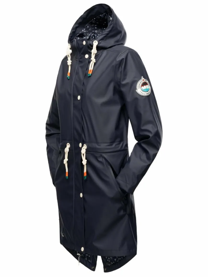 Navahoo Jacken & Westen*Damen Regenjacke - Tropical Storm OO marine uni