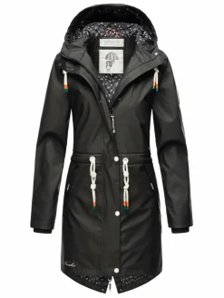 Navahoo Jacken & Westen*Damen Regenjacke - Tropical Storm OO schwarz uni