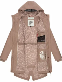 Navahoo Jacken & Westen*Damen Regenjacke - Tropical Storm OO taupe uni
