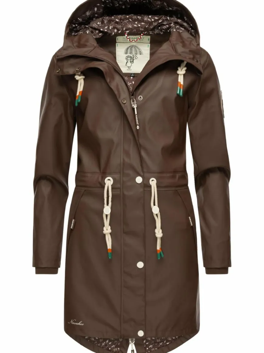 Navahoo Jacken & Westen*Damen Regenjacke - Tropical Storm OO schoko uni