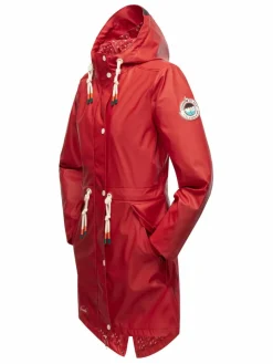 Navahoo Jacken & Westen*Damen Regenjacke - Tropical Storm OO rot uni