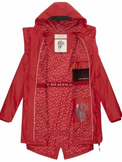 Navahoo Jacken & Westen*Damen Regenjacke - Tropical Storm OO rot uni
