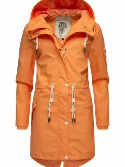 Navahoo Jacken & Westen*Damen Regenjacke - Tropical Storm OO aprikot uni