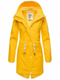Navahoo Jacken & Westen*Damen Regenjacke - Tropical Storm OO gelb uni