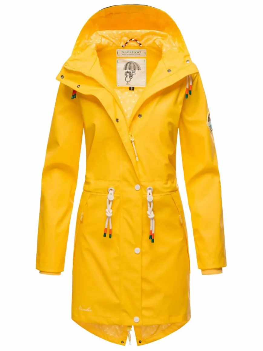 Navahoo Jacken & Westen*Damen Regenjacke - Tropical Storm OO gelb uni