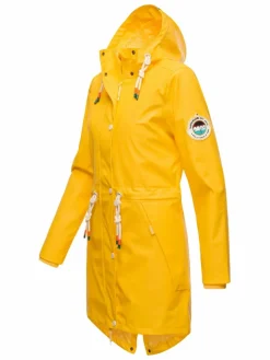 Navahoo Jacken & Westen*Damen Regenjacke - Tropical Storm OO gelb uni