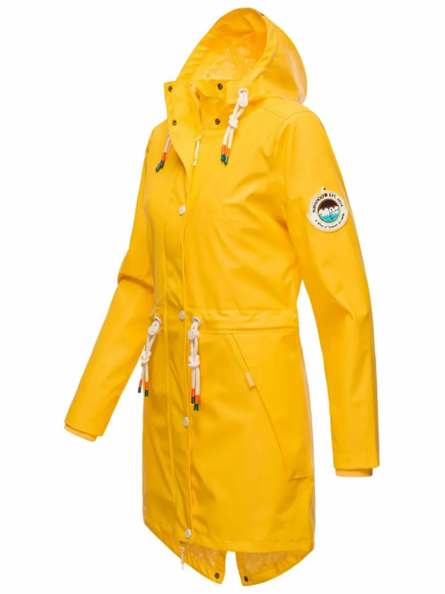Navahoo Jacken & Westen*Damen Regenjacke - Tropical Storm OO gelb uni