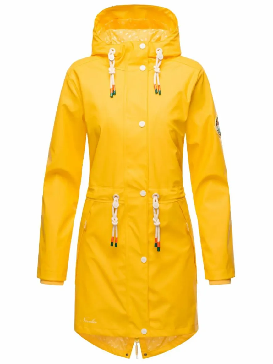 Navahoo Jacken & Westen*Damen Regenjacke - Tropical Storm OO gelb uni