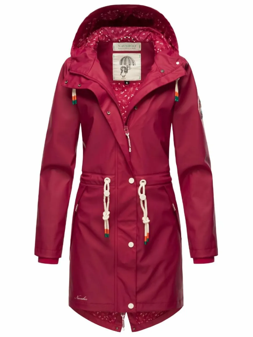 Navahoo Jacken & Westen*Damen Regenjacke - Tropical Storm OO fuchsia uni