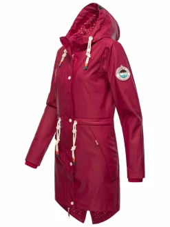 Navahoo Jacken & Westen*Damen Regenjacke - Tropical Storm OO fuchsia uni