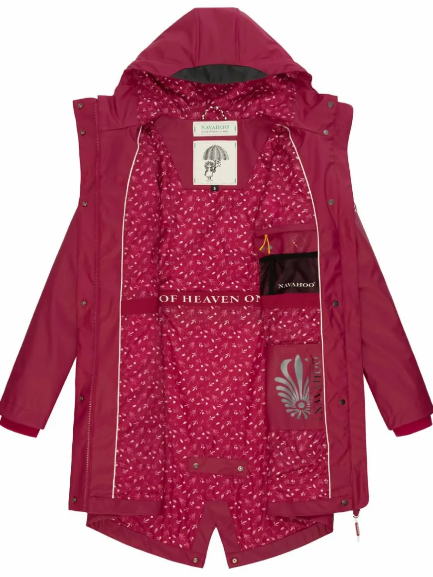 Navahoo Jacken & Westen*Damen Regenjacke - Tropical Storm OO fuchsia uni