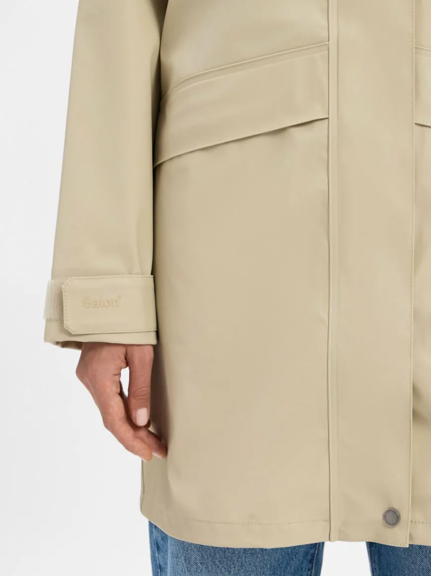 Didriksons Jacken & Westen*Damen Regenparka - Elly beige uni