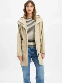 Didriksons Jacken & Westen*Damen Regenparka - Elly beige uni