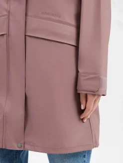 Didriksons Jacken & Westen*Damen Regenparka - Elly rosenholz uni