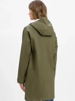 Didriksons Jacken & Westen*Damen Regenparka - Elly oliv uni