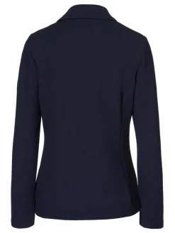 Frank Walder Blazer*Damen Reversblazer marine blau uni