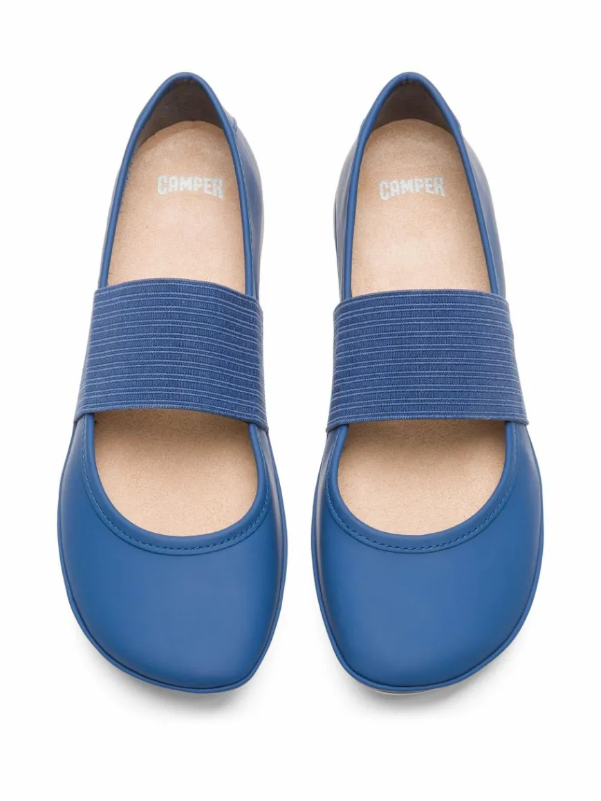 Camper Ballerinas*Damen Riemchenballerinas - Right blau uni