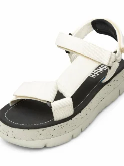 Camper Sandalen & Sandaletten*Damen Riemchensandalen - Oruga Up weiß uni