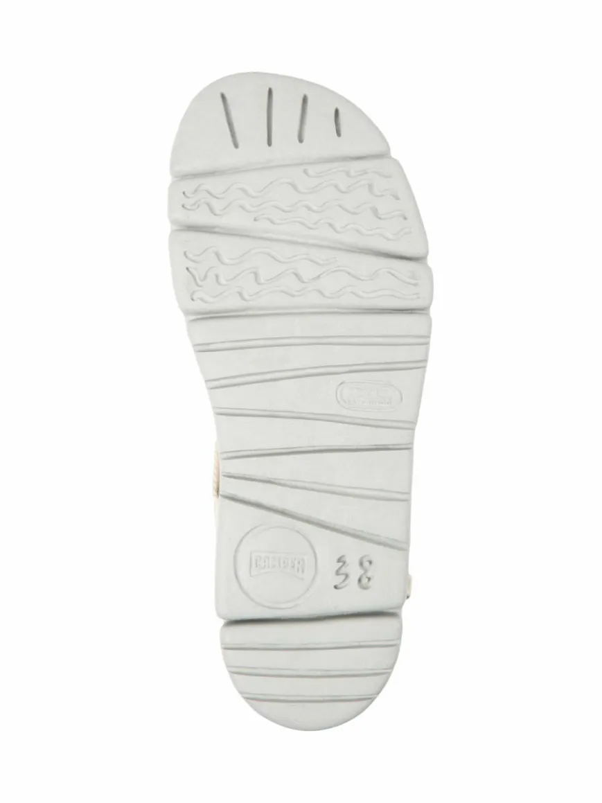 Camper Sandalen & Sandaletten*Damen Riemchensandalen - Oruga Up weiß uni