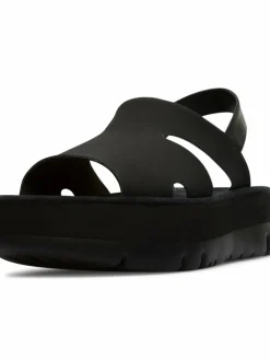 Camper Sandalen & Sandaletten*Damen Riemchensandalen - Oruga Up schwarz uni