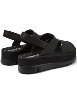 Camper Sandalen & Sandaletten*Damen Riemchensandalen - Oruga Up schwarz uni