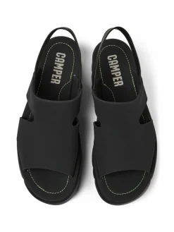 Camper Sandalen & Sandaletten*Damen Riemchensandalen - Oruga Up schwarz uni