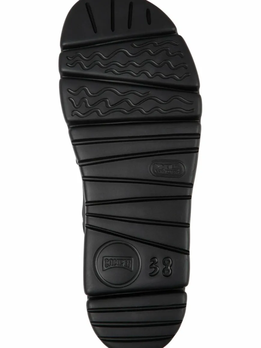 Camper Sandalen & Sandaletten*Damen Riemchensandalen - Oruga Up schwarz uni