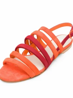 Camper Sandalen & Sandaletten*Damen Riemchensandalen - Twins orange uni
