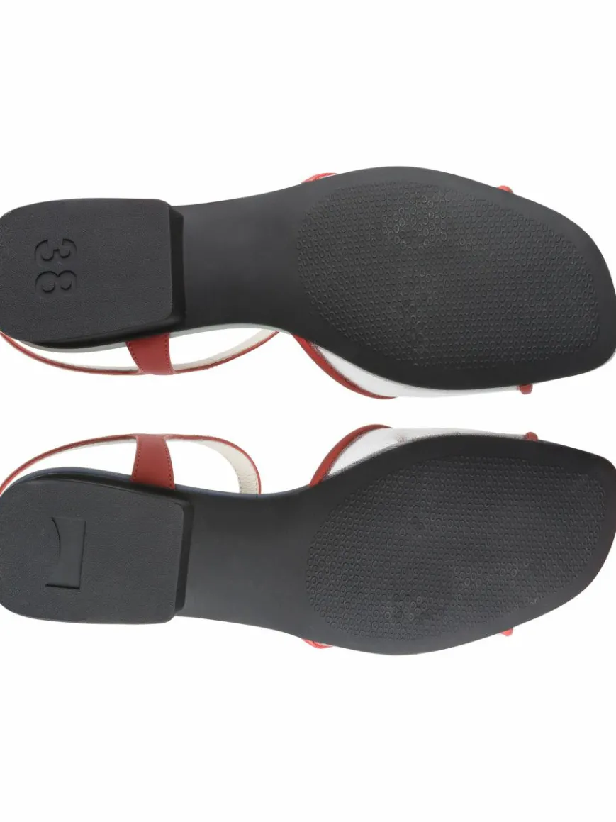 Camper Sandalen & Sandaletten*Damen Riemchensandalen - Twins rot uni