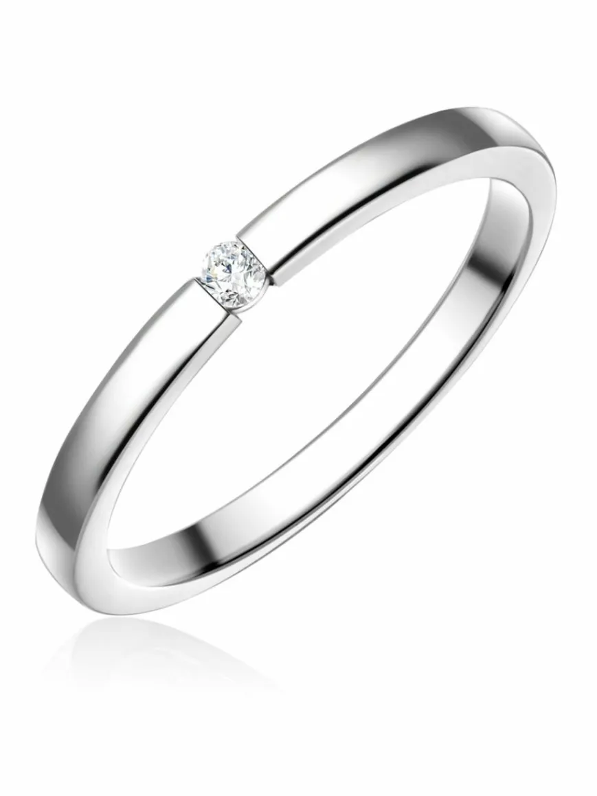 Glanzstücke München Schmuck*Damen Ring silber uni