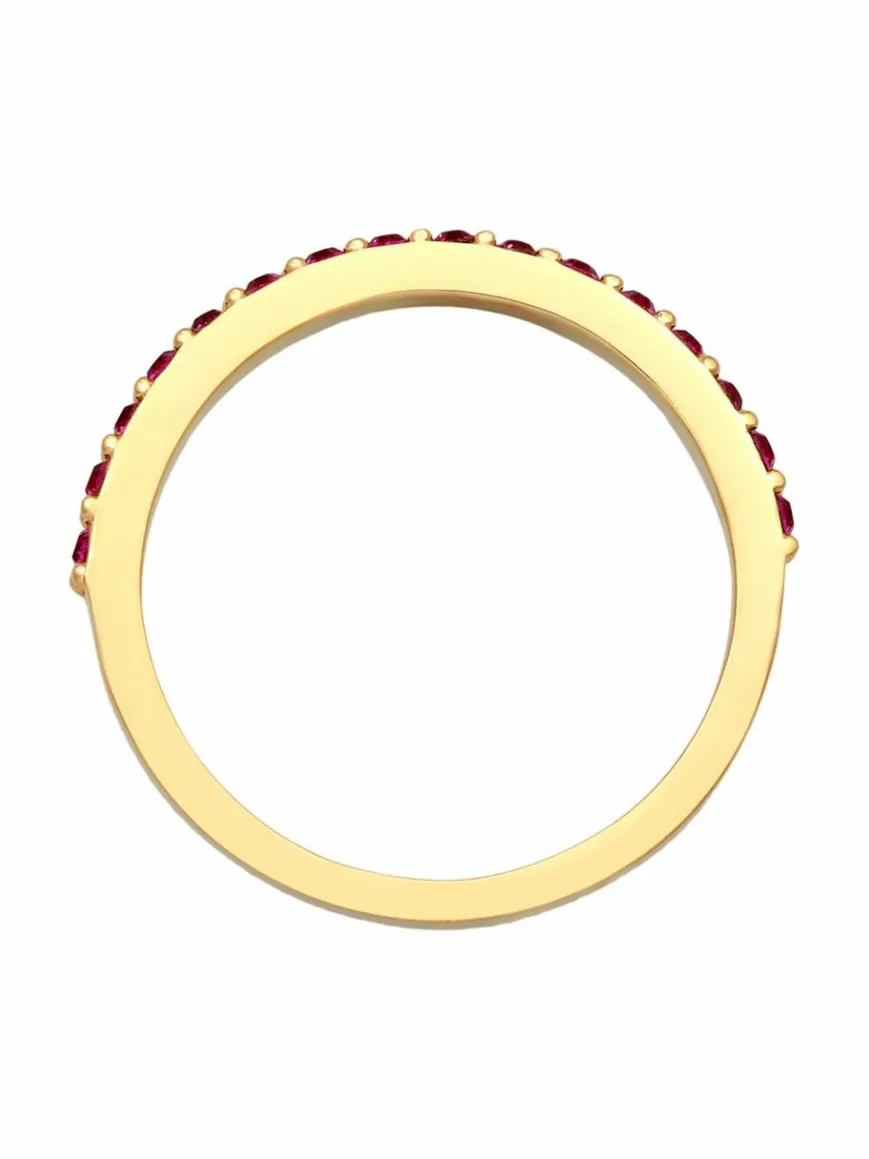 Elli Schmuck*Damen Ring pink uni