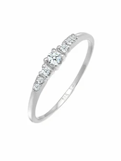Elli Diamonds Schmuck*Damen Ring silber uni